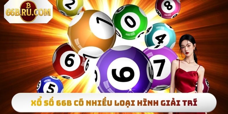 Xổ số 66b quy tụ nhiều loại hình giải trí khác nhau